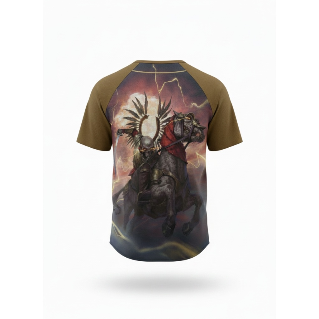Metallica Chorzon Poland Tour Baseball Jersey Khaki 1 - Zonebrick.com