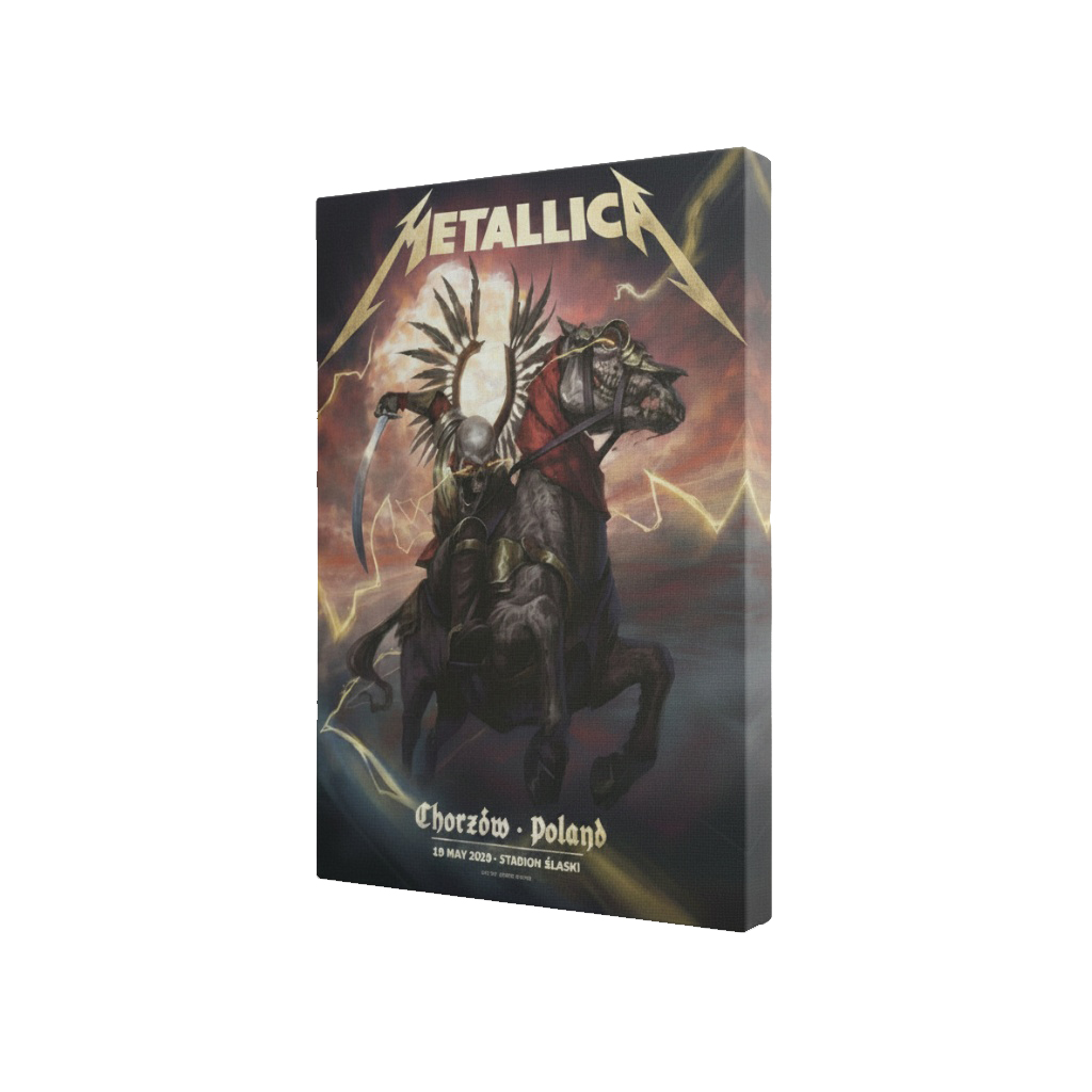 Metallica Chorzow Poland May 19 2026 Gig Poster Tour 2 - Zonebrick.com