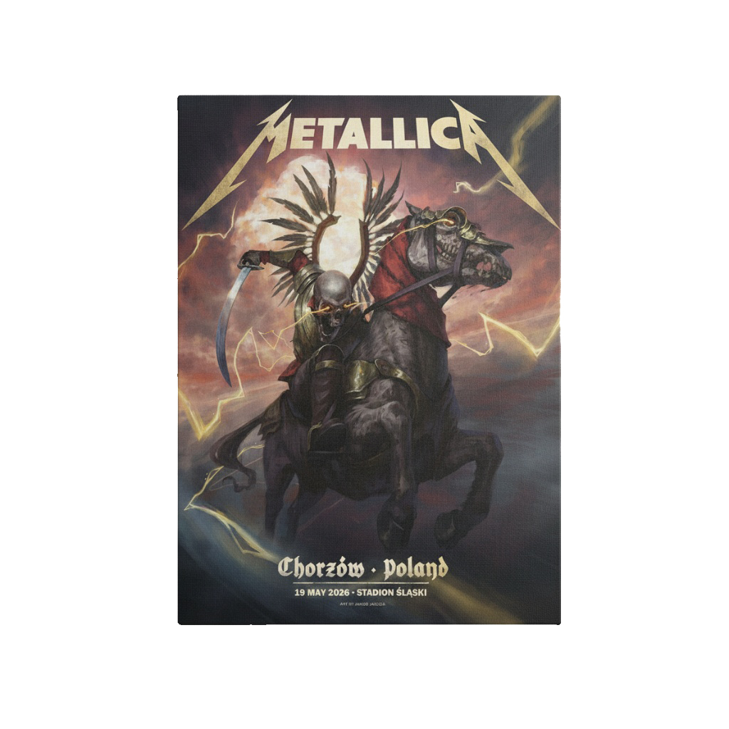 Metallica Chorzow Poland May 19 2026 Gig Poster Tour - Zonebrick.com