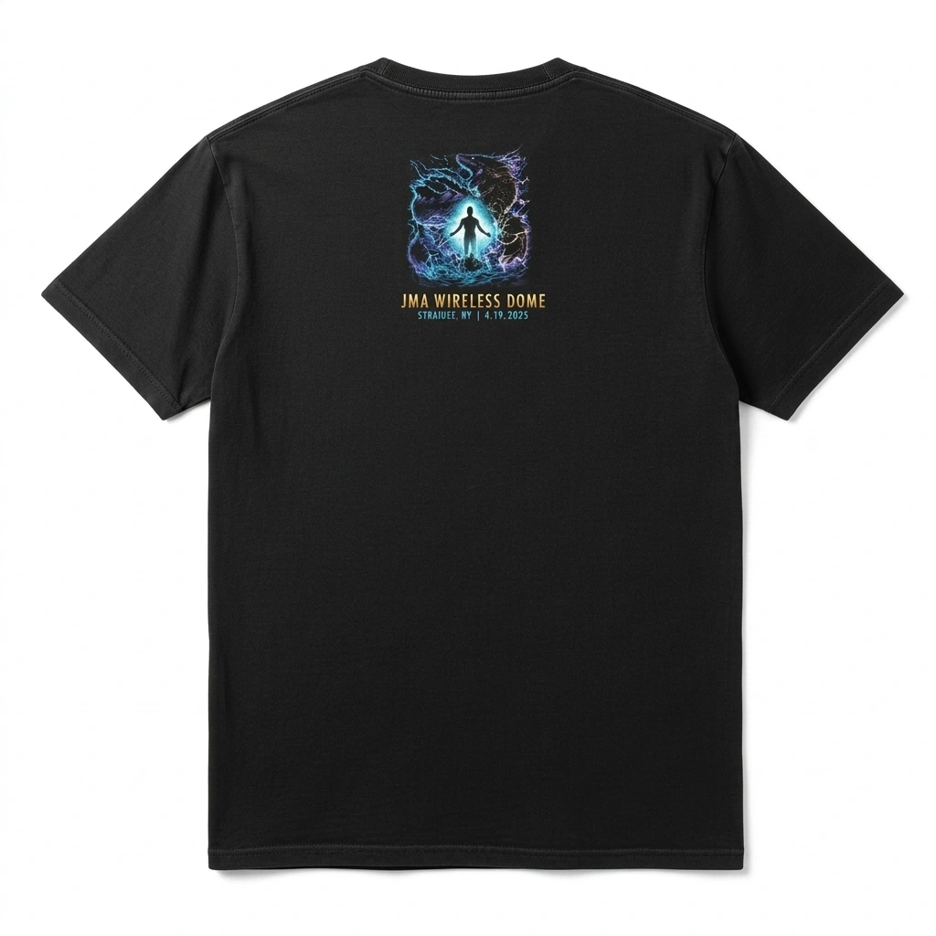 Metallica Dragon Lightning Black 2d Acid Wash T Shirt Syracuse Concert 2 - Zonebrick.com